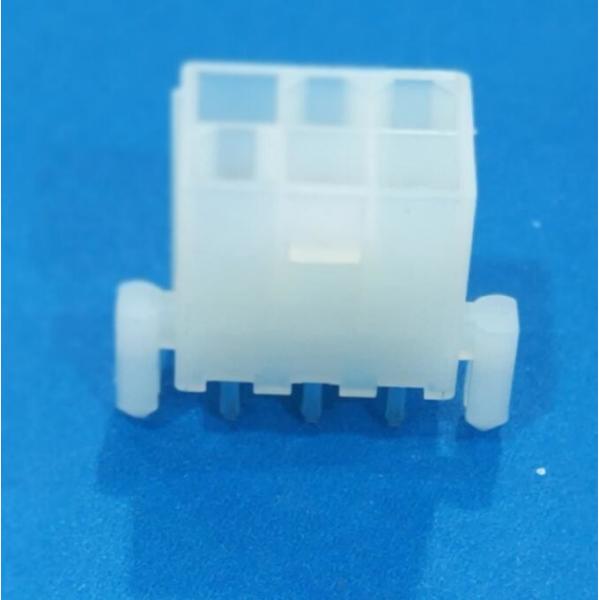4.2mm pitch PCB Board Connector 6 Pin With Post Through Hole 2Amp