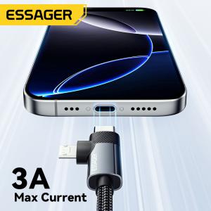 65W USB C to C and Micro Fast Charging Cable 1M 2M 480Mbps Data Transfer