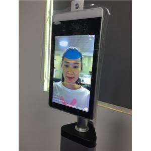 Thermal No Touch 8 Inch Kiosk Face Recognition Thermometers