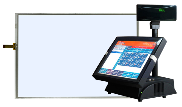 Single Touch 4 Wire Resistive Touch Screen Panel 30Ω - 300Ω Resistance