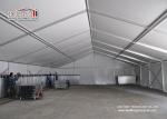 10x12 Meter Plain White PVC Aluminum Construction Industrial Storage Tents