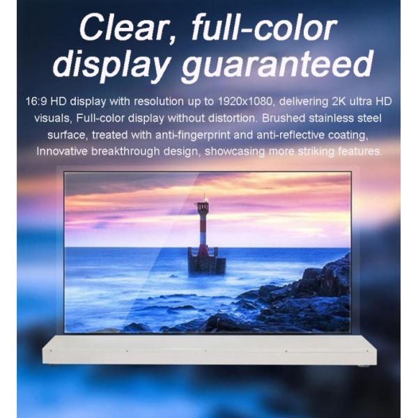 Double Sided Transparent OLED Smart TV Display Cabinet Digital Signage and Displays Advertising Players Exhibitions