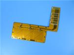 2 Layer Flexible Printed Circuit PCB (FPC) Built on Polyimide for the applicatio