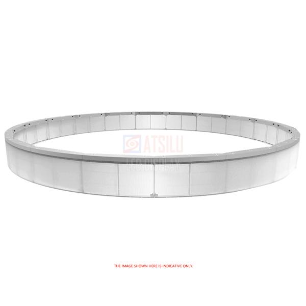 Indoor & Outdoor Flexible Transparent LED Display Wall