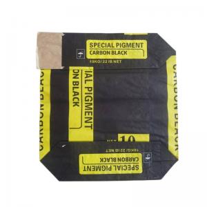 China 20kg Kraft Paper Cement Waterproof Bags Multi Wall ISO9001 With Adhesive on sale