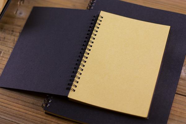 Buy 40 sheets Nice Printed Wire-O Sketchbook with Diecut Handle/PP Spiral notebook at wholesale prices