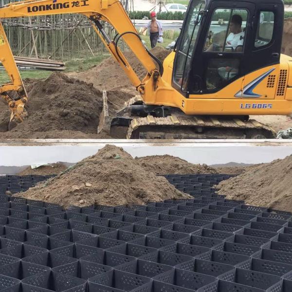 Superior 2 Inch HDPE Slope Protection Geocell for Highway Railway Bed Retaining Wall