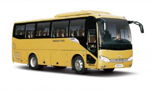 Quality Yellow 39 Seater Coach Diesel Highway 24 Passenger Mini Bus for sale