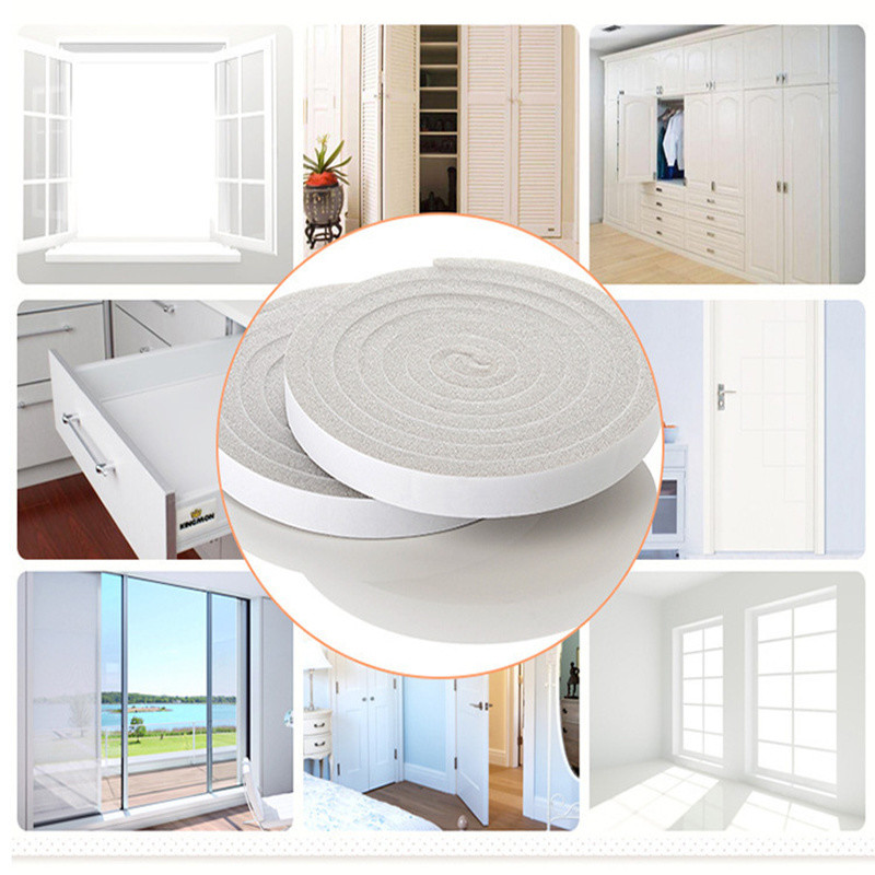 Sound Insulation Neoprene Foam Tape Strip Door Insulation ODM OEM