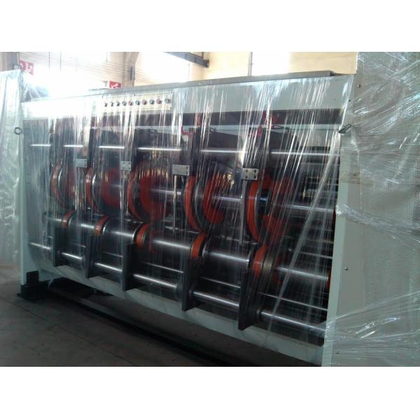 220pcs/min Corrugated Carton Pizza Box Printer Slotter Die Cutter Machine With Stacker