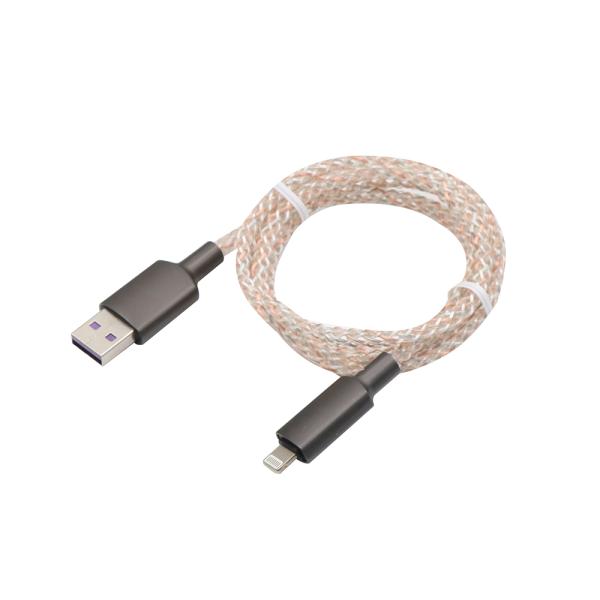 CC60W LED Multi Function Charging Cable USB To Lightning / Type C Fast Charing Cord