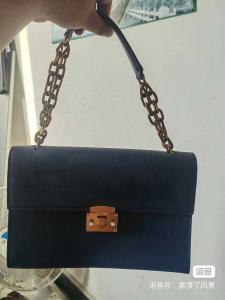 Quality Vintage Appeal Elegant 2nd Hand Faux Leather Bag Pre Owned Bags for sale