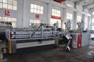 Quality HDPE Double Wall Corrugated Pipe Machinery , Corrugated Pipe Extrusion Line SBG-250 for sale