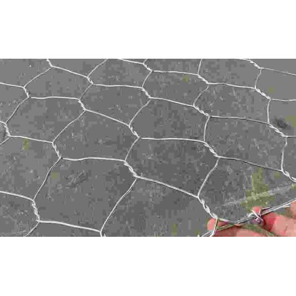 60mmx80mm Hexagonal PVC Coated Gabion Wire Mesh For Retaining Wall