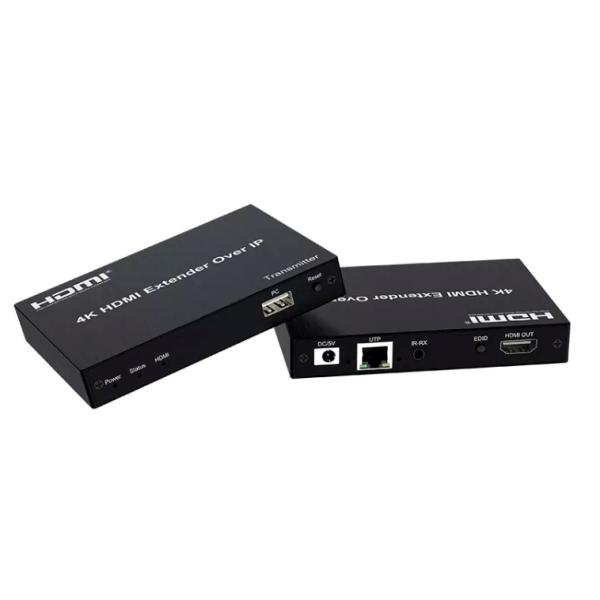 4k Over IP 150m HDMI Fiber Extender CAT5e / 6 Cable 3840X2160 / 30Hz