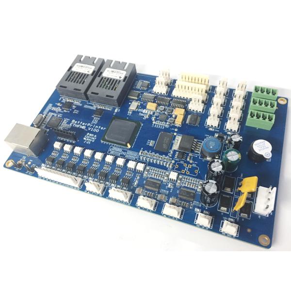 Gigabit Network Four Head I3200 Inkjet Print Board , White Ink Pyrography Printer Kit