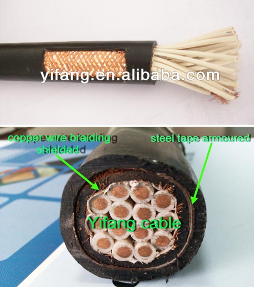 Copper Conductor Multicore Control Cable For The Interconnection In Controlling