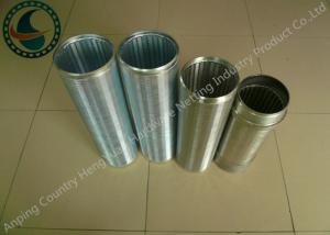 Quality Long Lifetime Oil Well Screen , Wire Wrapped Pipe For Waste Water Treatment for sale