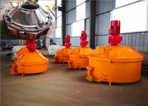Light Soil Cement Slurry Planetary Concrete Mixer High Efficiency Cylinder Body
