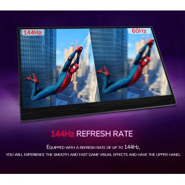 17.3 inch 3ms 144Hz Portable Gaming Monitor Full HD 1080P IPS Screen Type-c for Laptop PS5