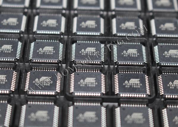 Buy ATMEGA16A-AU Programmable Flash Memory IC Chip QFP Microcontroller at wholesale prices