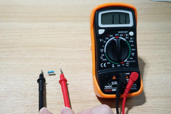 CE Digital Volt Ohm Meter Capacitance Frequency Diode Transistor Audible