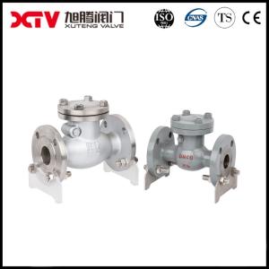 China Flow CF8 CF8m Flange End Swing Check Valve with Preeeure-Temperature Rating GB/T 12224 on sale