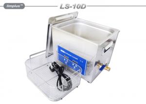 China Rifle Case Table Top Ultrasonic Cleaner 10liter 30minute Adjust LS-10D on sale