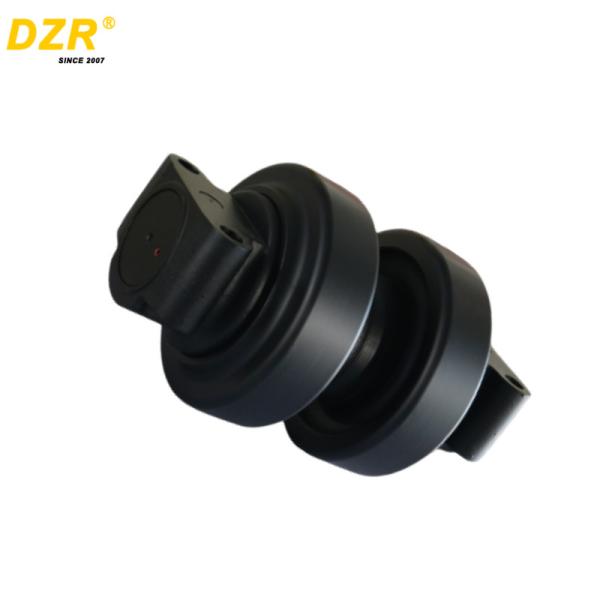 Black Smooth Heavy Duty Track Roller Bolt Undercarriage Track Rollers