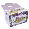 Collapsible Corrugated Paper Box / Fancy Dry Fruit Boxes With Handle for sale