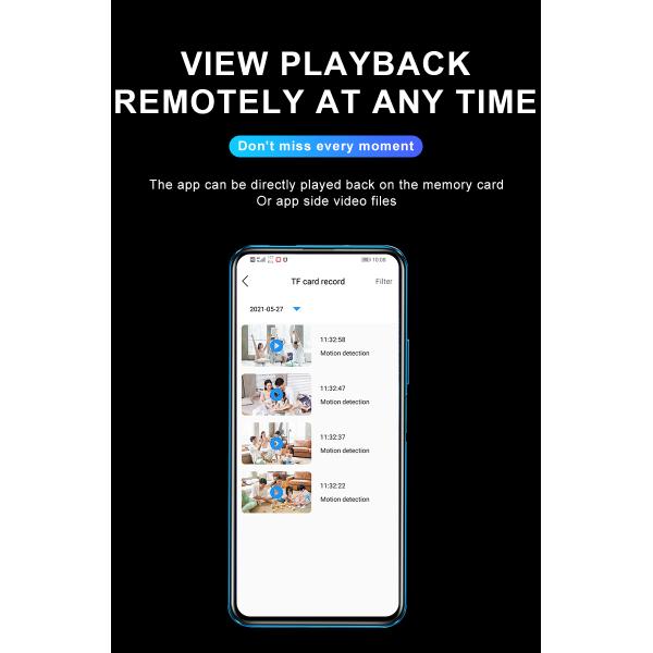 1080p Wifi Camera Home Security Camera Small Wireless Surveillance Camera Mini Camcorder Hd Night Vision