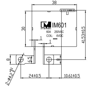 32A 60A Bistable Monostable High Power Electromagnetic Relay Industrial Electronic Components