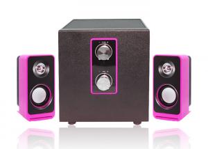 Quality Wired Type Pc Multimedia Speakers , 2.1 Laptop Speakers Light Weight for sale