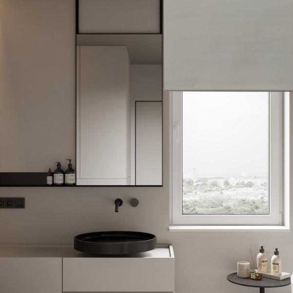 High End Plain Color FR 3m Width Blackout Roller Blinds Fabrics For Hotel