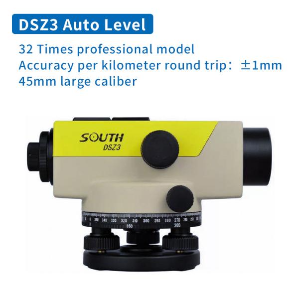 SOUTH Leveling Instrument With High Precision 32 Times Automatic Leveling NL32B Outdoor Level DSZ2 Engineering Survey