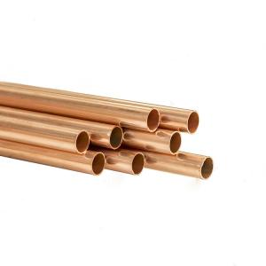 Quality T2 TP2 Copper Brass Tube Pipe Astm C11000 5 Inch for sale