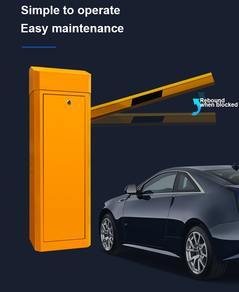 PC Control Boom Parking Barrier 1400r/M 6 Mtr Electric Boom Barrier