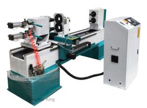 Quality Double turning spindles CNC wood working lathe high quality cnc wood lathe for sale