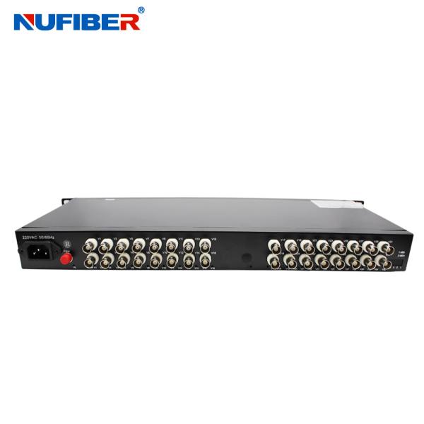 32BNC RS485 Video Audio Data Fiber Media single fiber single mode Converter Fiber Video Converter