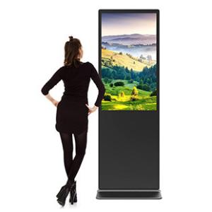 Buy cheap 4k 32" digital signage touch display Android Vertical Totem commercial from wholesalers