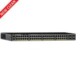 Durable Cisco 48 Port Poe Managed Switch , Layer 3 Network Switch WS-C2960X-48TD