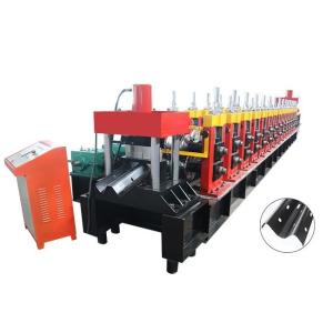 Three Waves Highway Guardrail Roll Forming Machine 15T