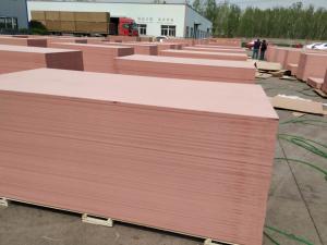 Quality Factory of MDF BOARD.Pink Fire resistant MDF Board.moisture resistant mdf fire retardant mdf boards prices for sale