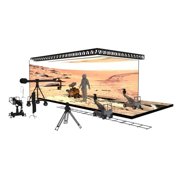 Indoor Wallmount Panel with 536/43 Pixel Density and 420/140 Power Consum Display