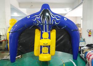 Quality Towable Inflatable Water Ski Tube Flying Manta Ray For Water Sport Games for sale