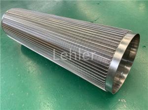 Quality Iron Frame Mine Sieving SS304 Wedge Wire Screen for sale