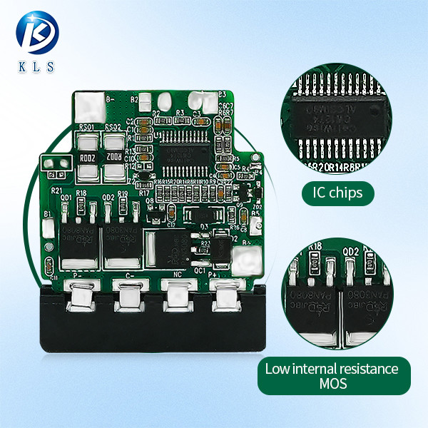 OEM ODM 6S 5A/10A Power Tool BMS , Lithium Battery Circuit Protection Boards