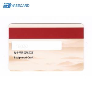 Quality OEM Full Color Printing Magnetic Strip Card For Hotel Key for sale