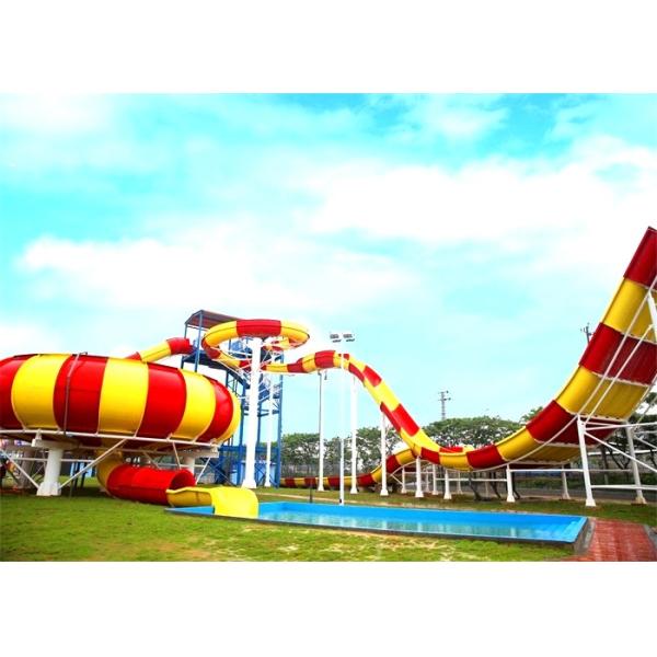Aqua Park Custom Super Boomerang Water Slides For 1080 Riders