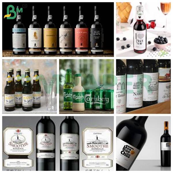 70g White Wet Strength Paper Beer Bottle Labels Paper Waterproof in Sheets 70g White Wet Strength Paper Beer Bottle Labels Paper Waterproof In Sheets